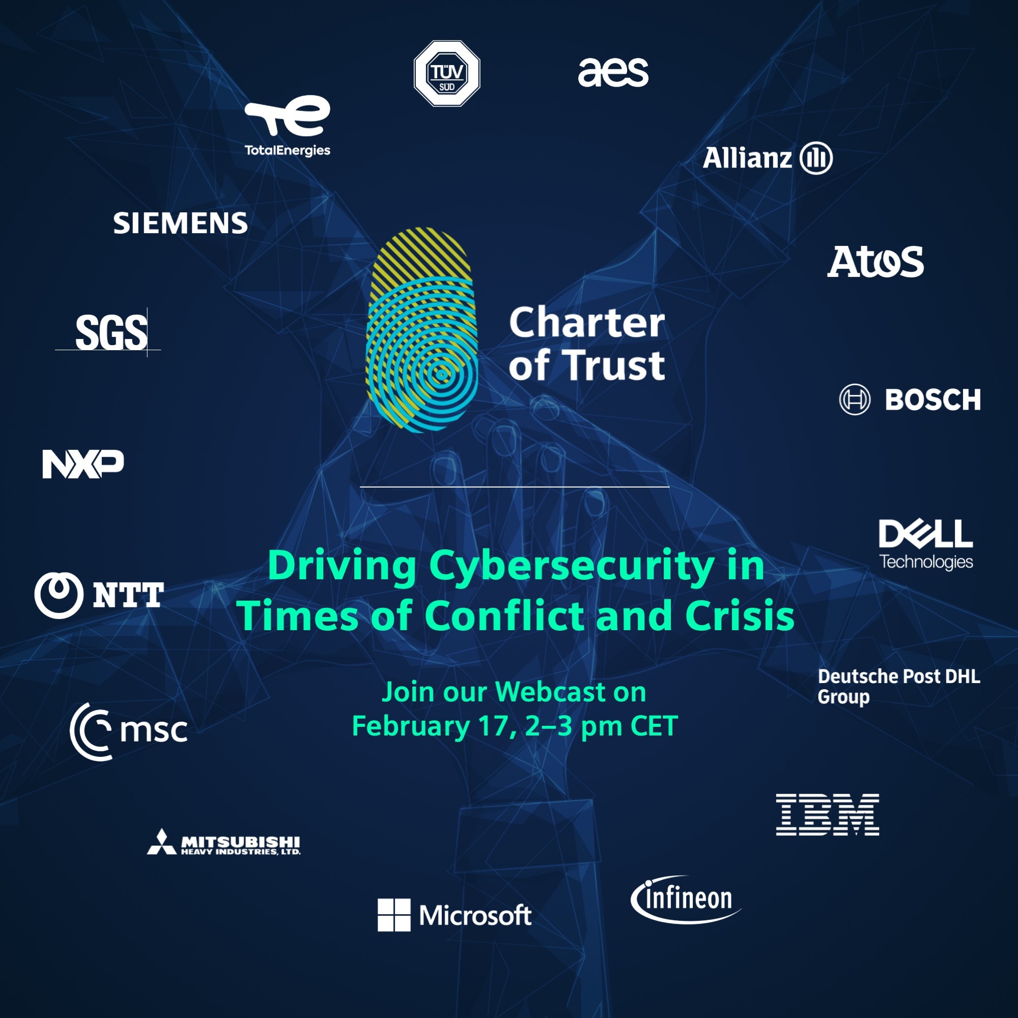 Charter of Trust Turns Five: Driving Cybersecurity in Times of Conflict and Crisis 