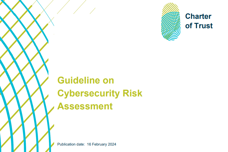 Charter of Trust report: Guideline on Cybersecurity Risk Assessment 